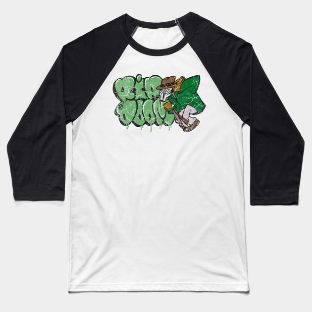 mf doom graffiti Baseball T-Shirt by segarkering